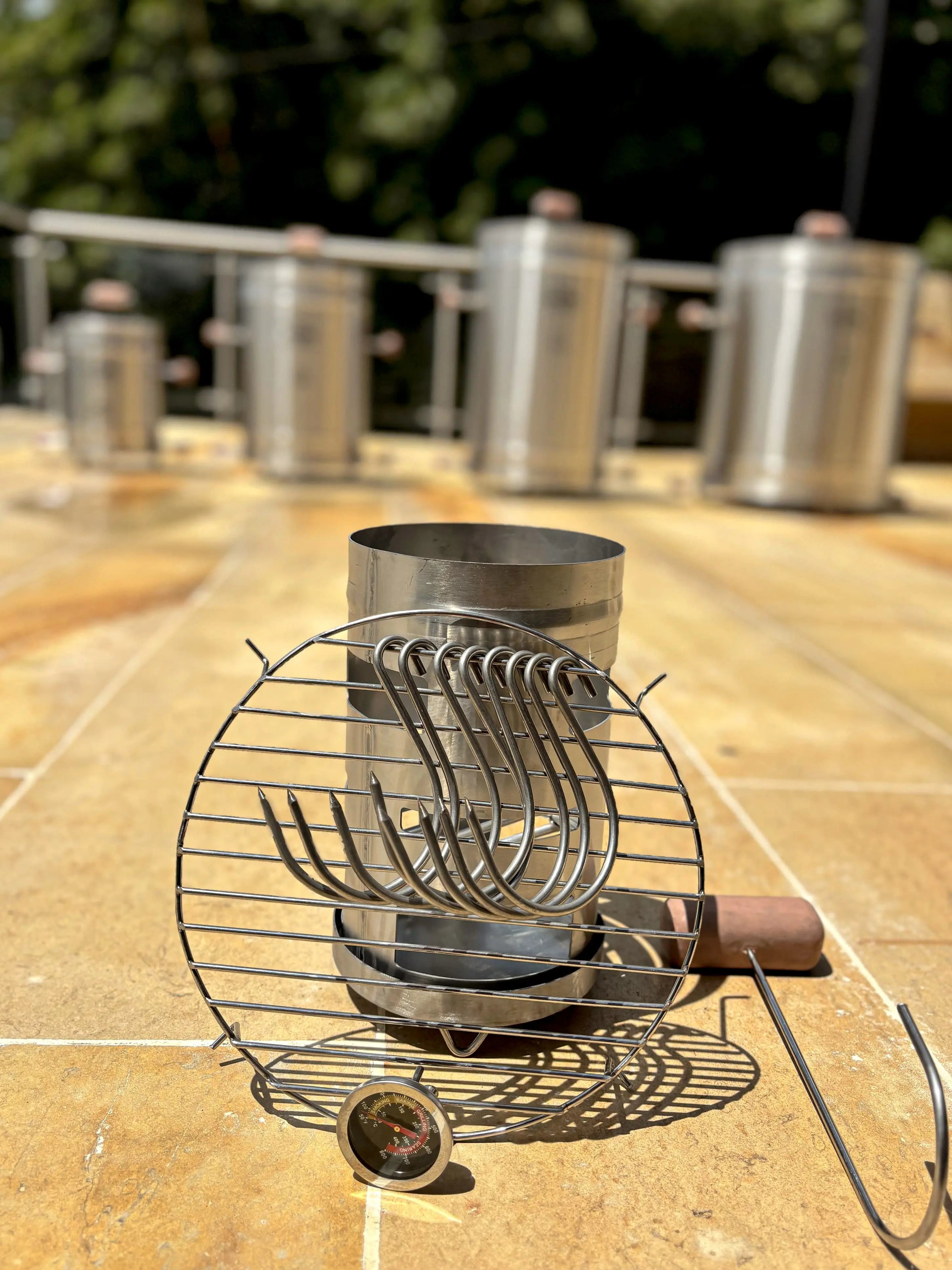 Barril Ahumador Todo en 1 + Accesorios + Obsequio