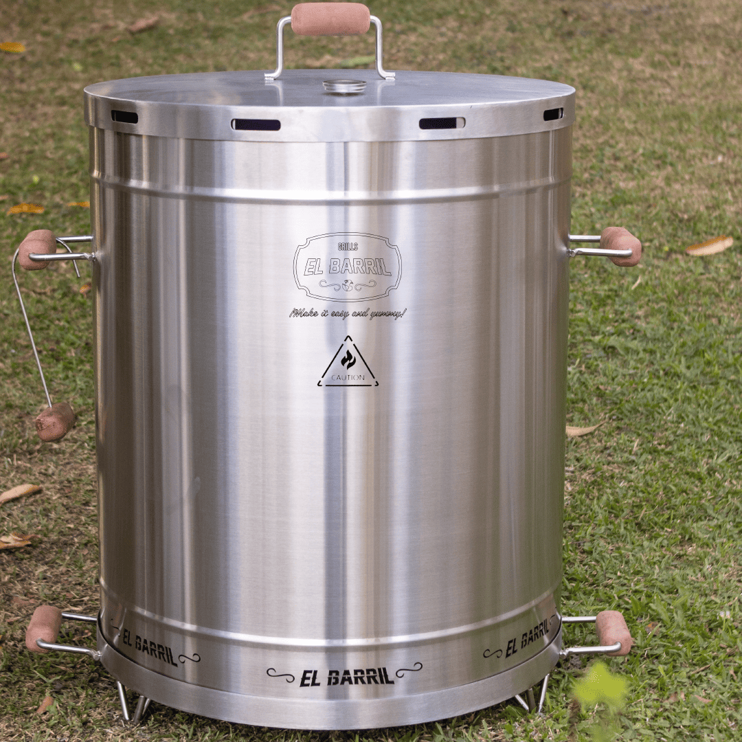 Barril asador Grande lite en acero