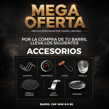 🔥 Barril Mini 2x1 | 12 Cuotas Sin Interés ⭐