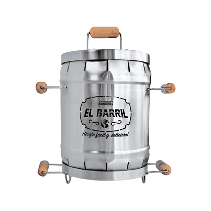 Barril asador bebe en acero
