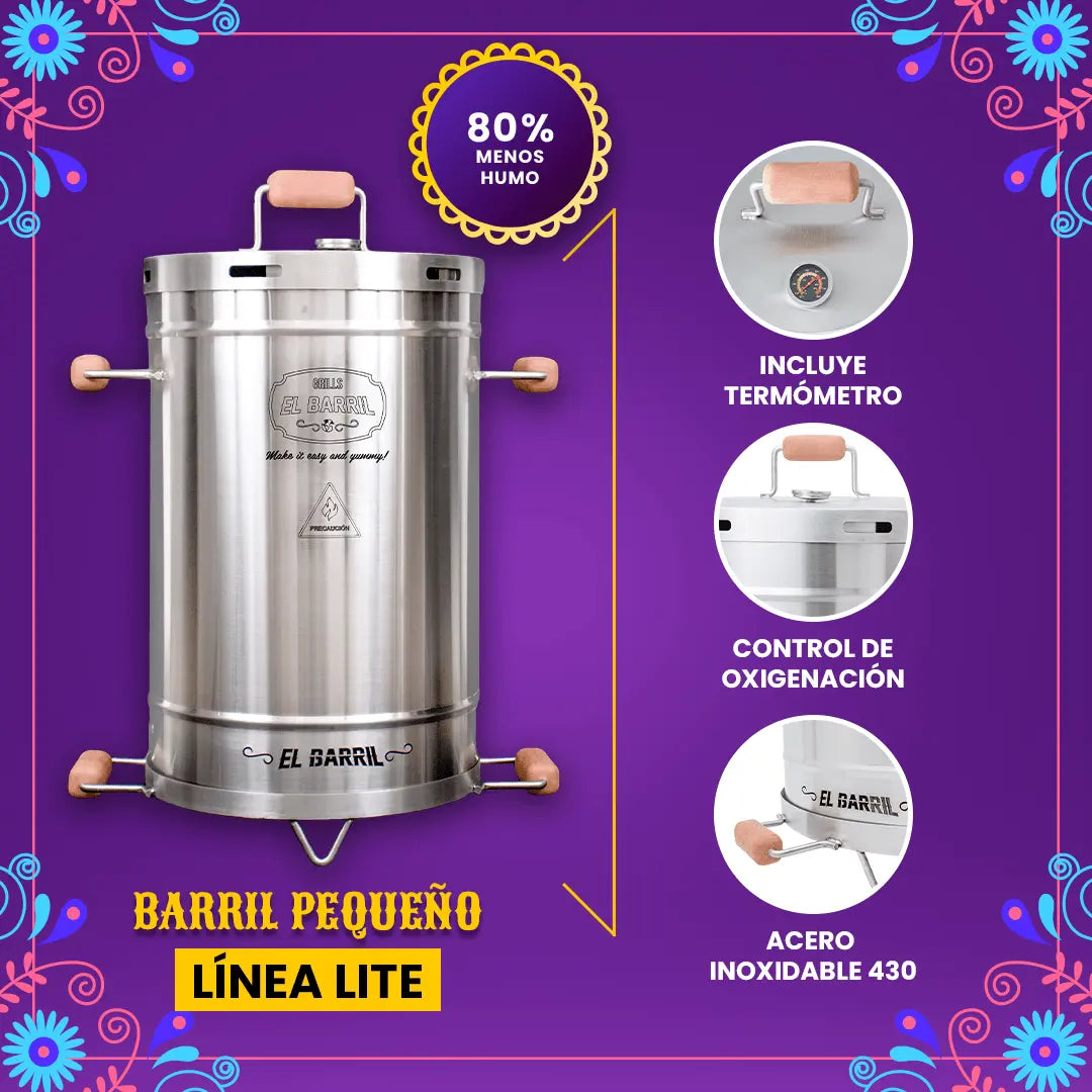Combo Dia de Muertos 30Lbs + Kit de Accesorios + 3 Años de Garantía