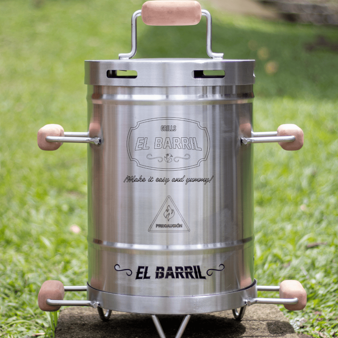 Barril asador mini lite en acero